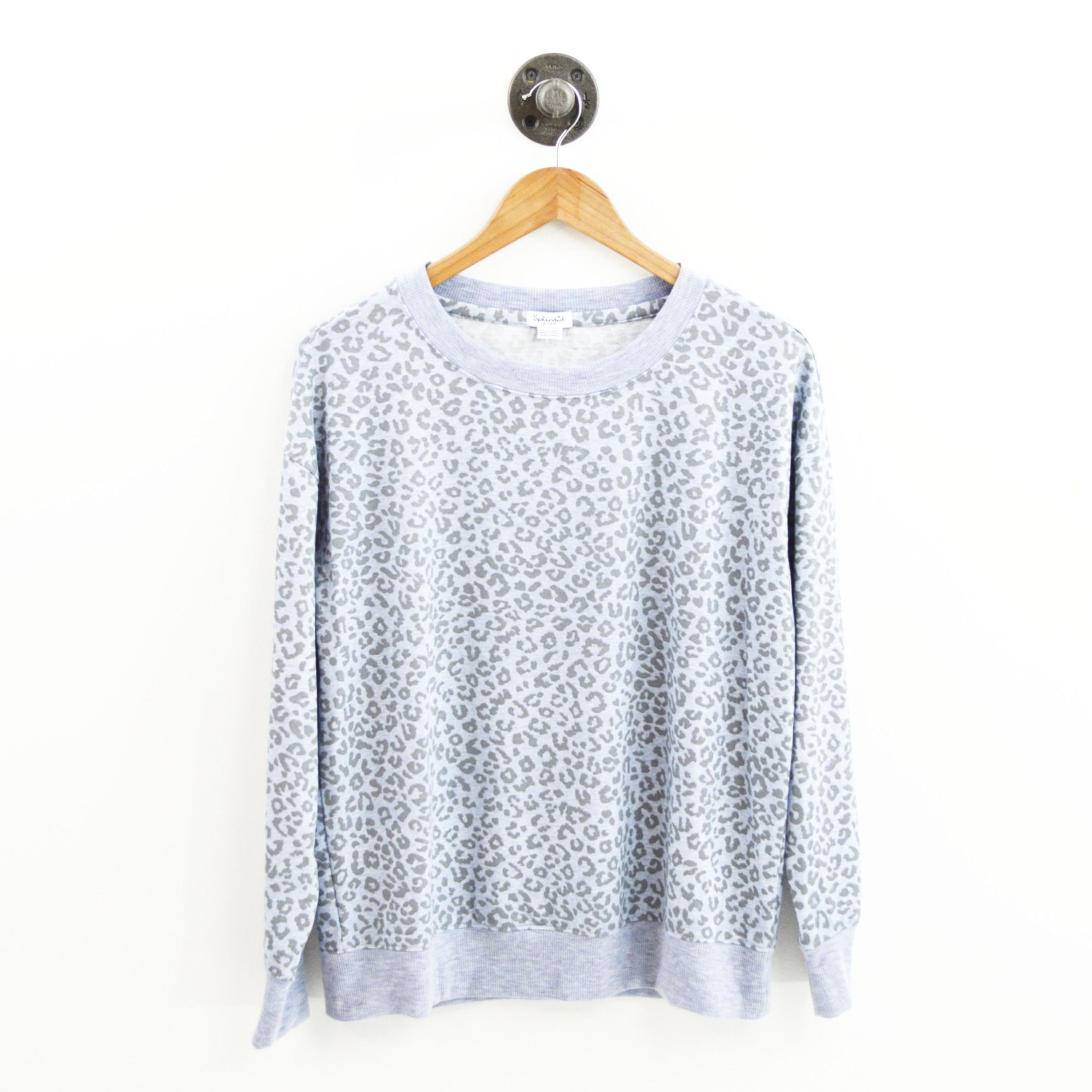 Splendid Cheetah Print Pullover #123-426