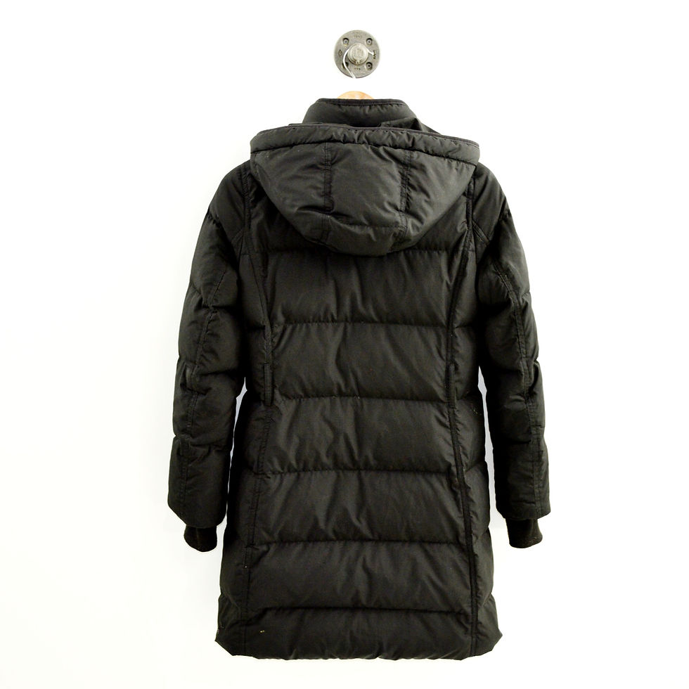 Thumbnail: J. Crew Down Hooded Puffer Coat #200-5
