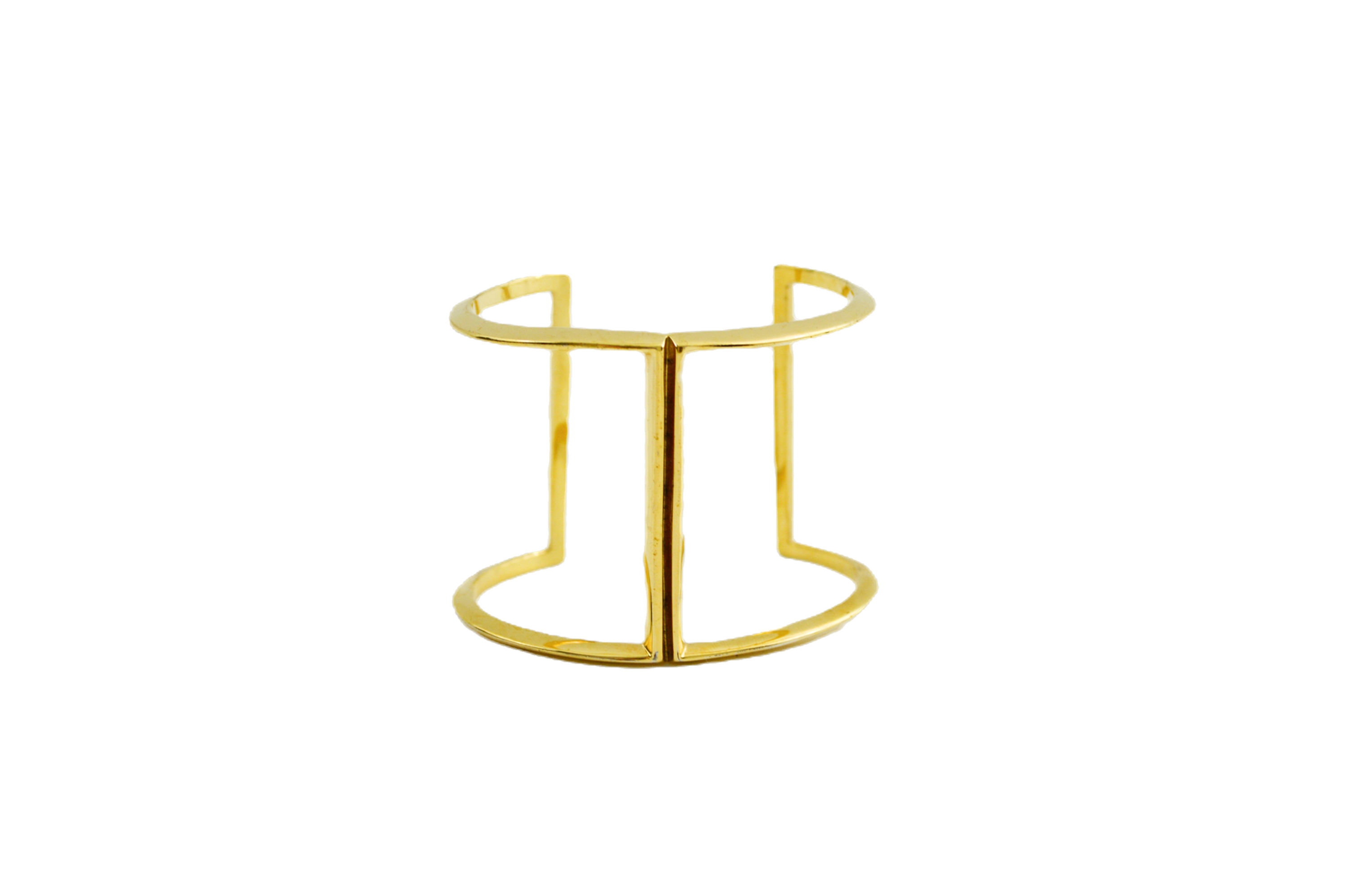 J. Crew gold cuff bracelet #220-9