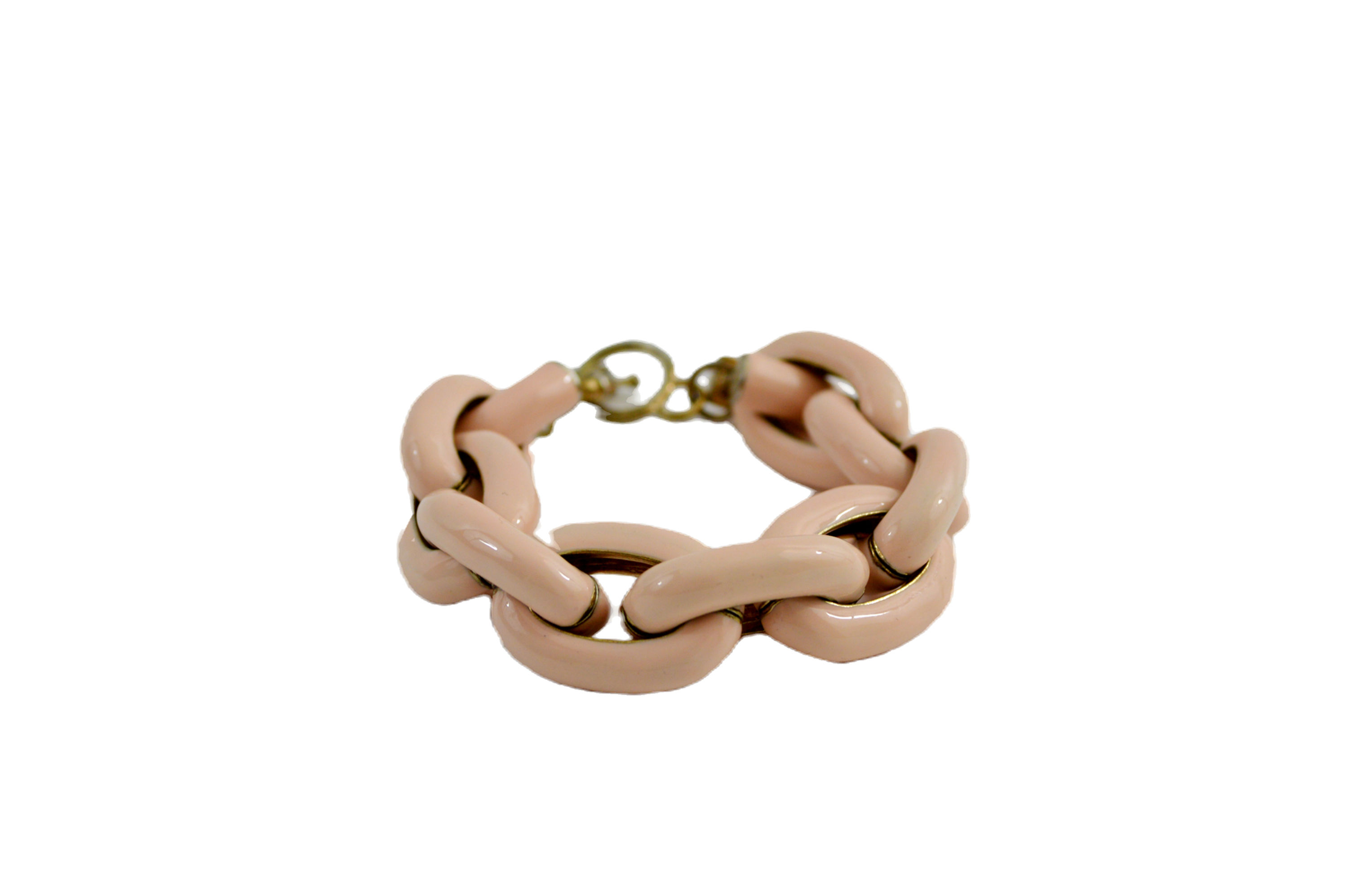J. Crew pink chain bracelet #220-22