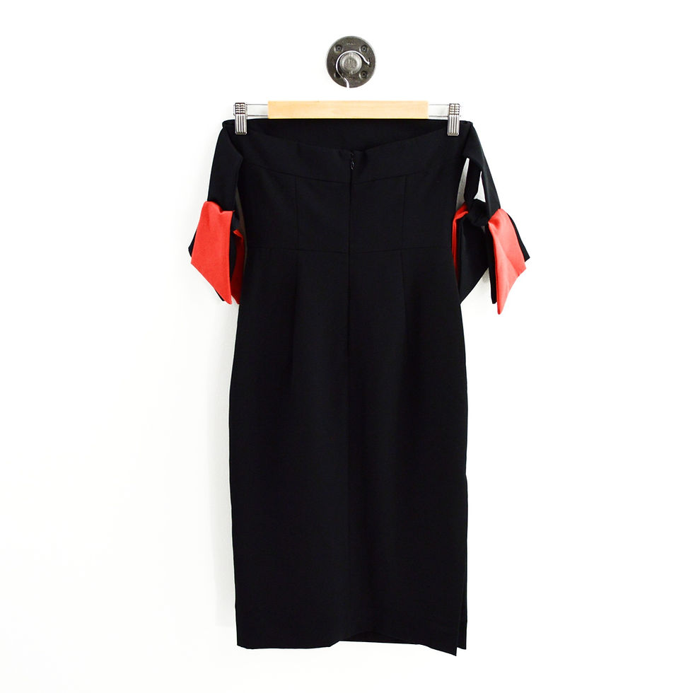 Thumbnail: Milly Color Block Fitted Dress #159-87