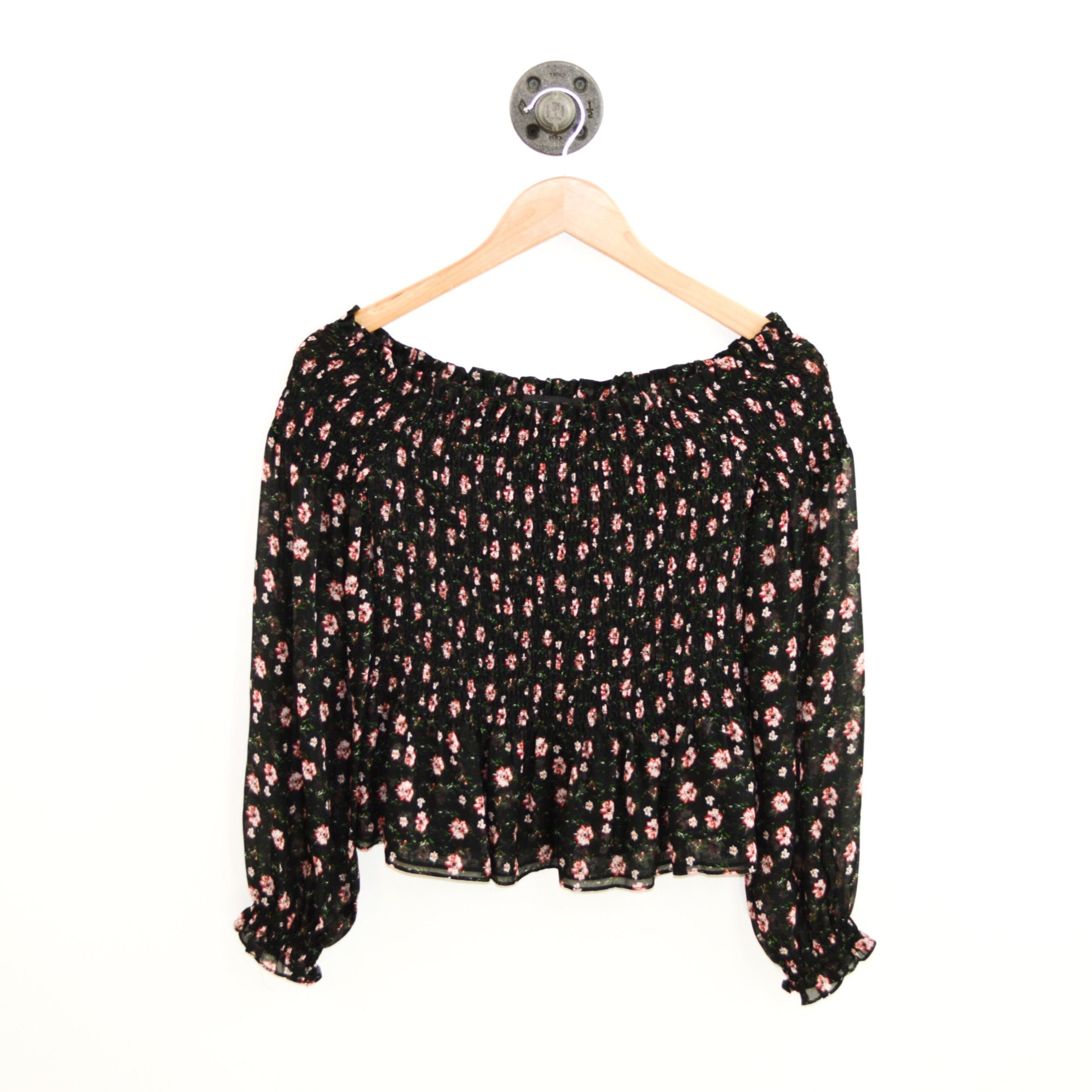 Intermix Off The Shoulder Floral Blouse #127-135