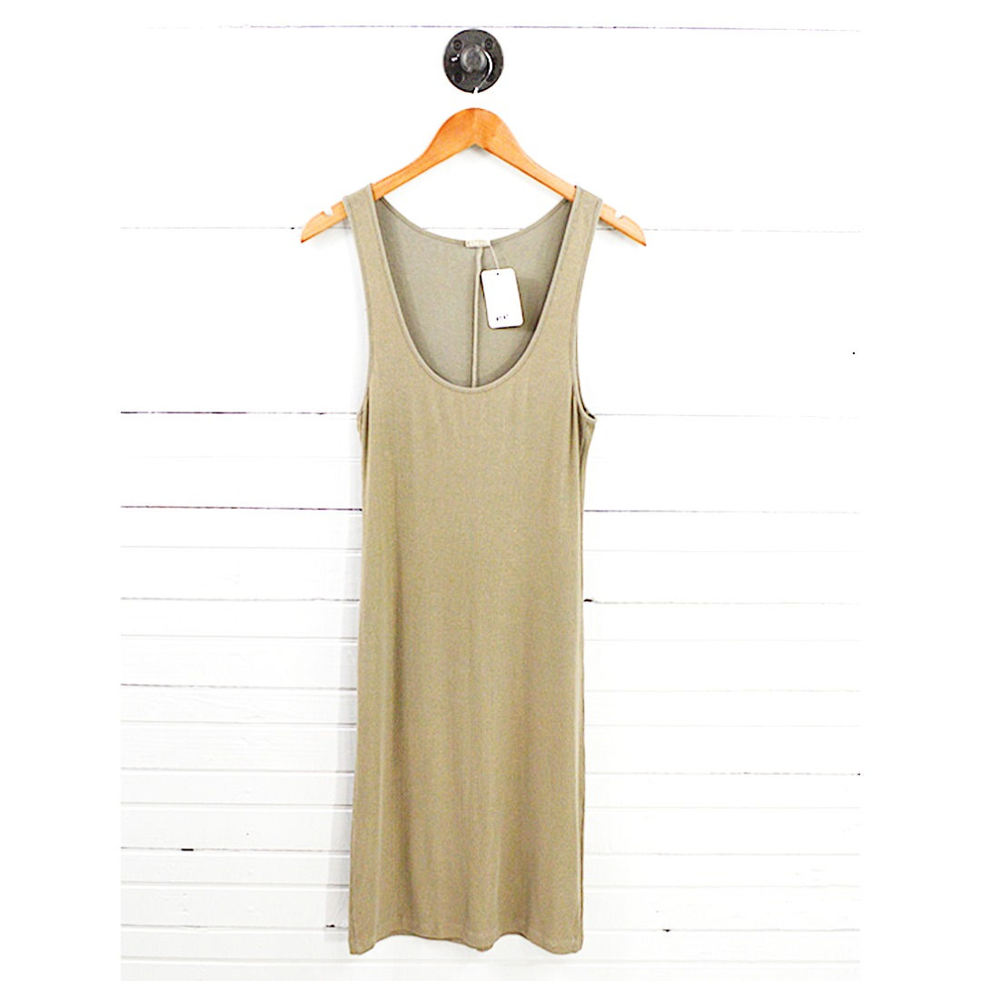 Ergon Mykonos Ribbed Tank Dress #147-27