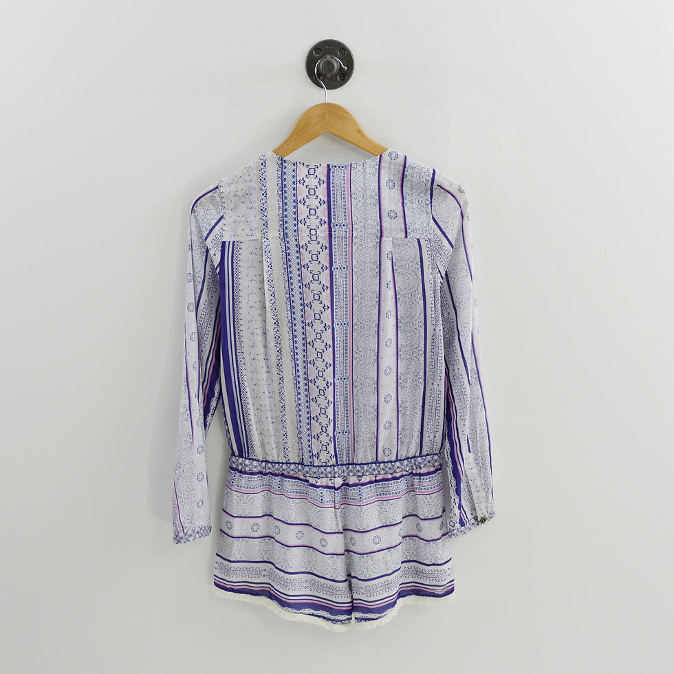 Thumbnail: Twelfth Street by Cynthia Vincent Print Romper #185-3052
