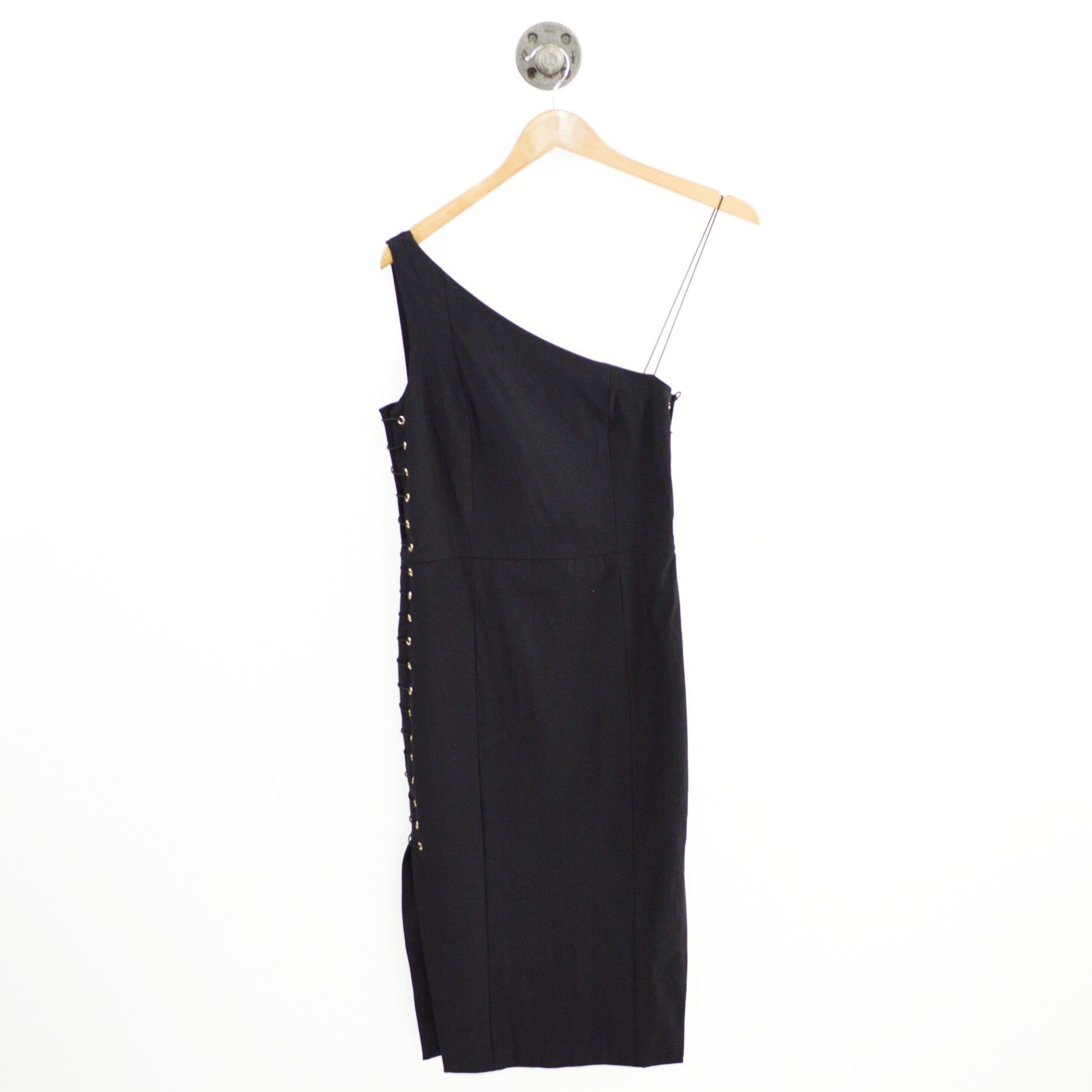 Misha Collection One Shoulder Fitted Dress #143-121