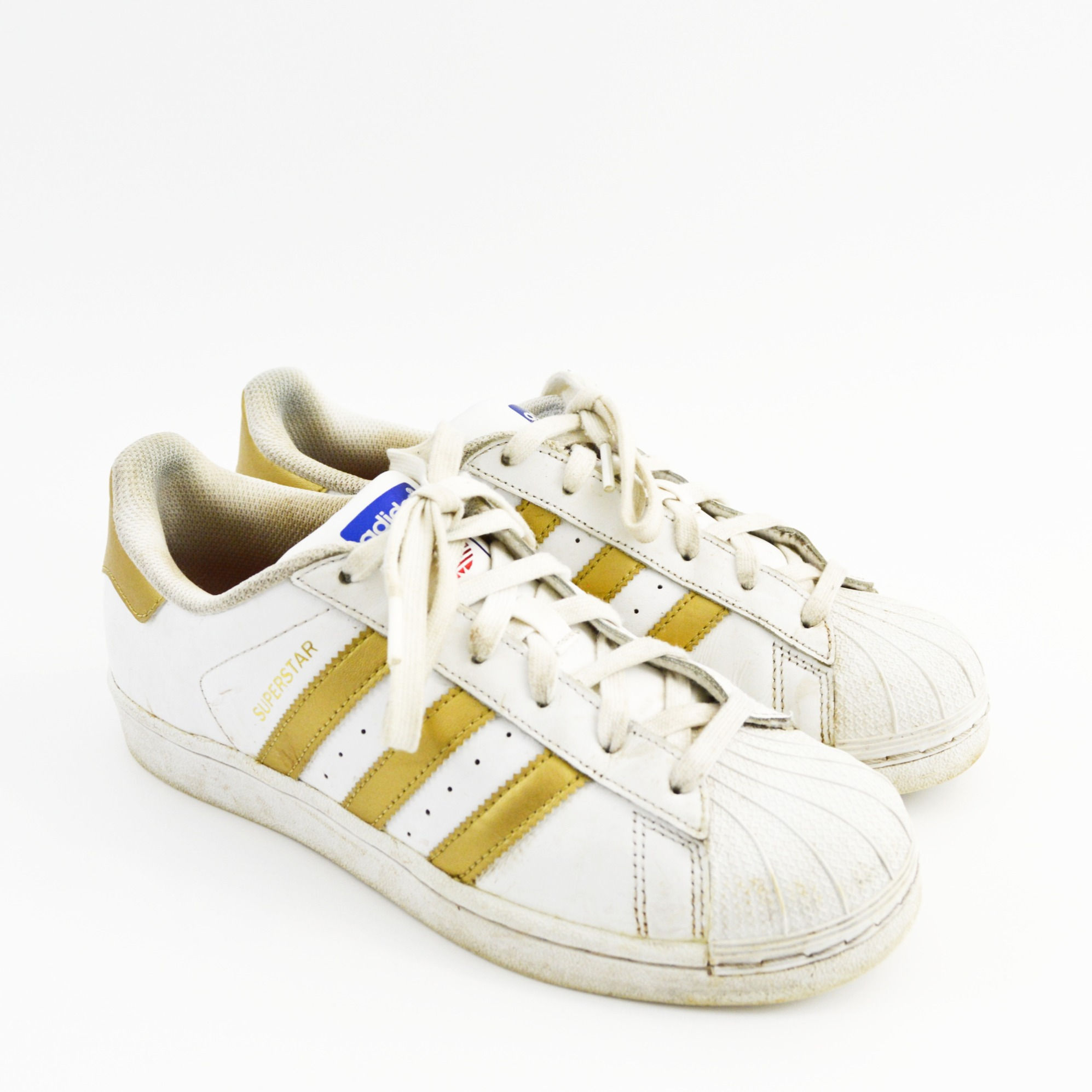 Adidas Gold Shell Top Sneakers #200-1937