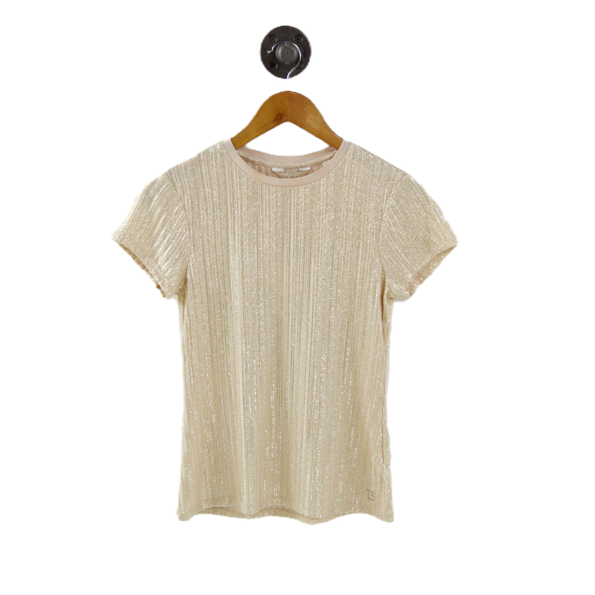 Ted Baker London Metallic fitted tee #217-117