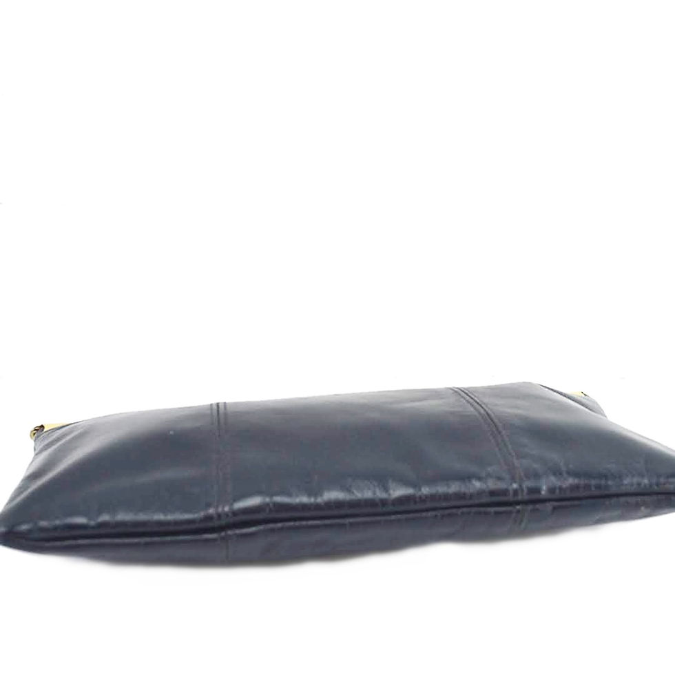 Thumbnail: Etra Leather Clutch Bag #173-1661