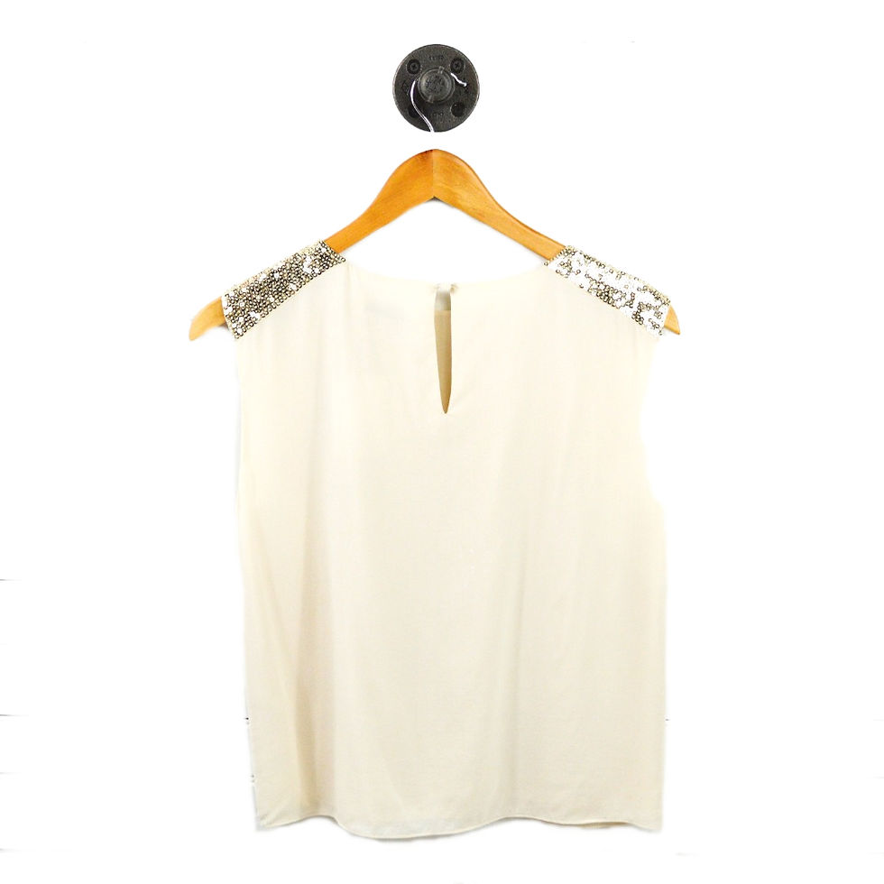 Thumbnail: Alice + Olivia Sequin Blouse #168-4