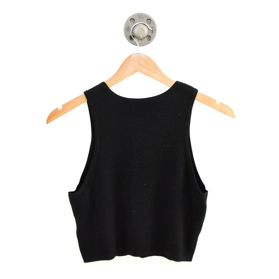 Thumbnail: Elizabeth and James Knit Crop Top #129-69