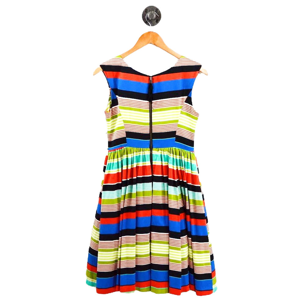 Thumbnail: Tracy Reese Striped Dress #160-12