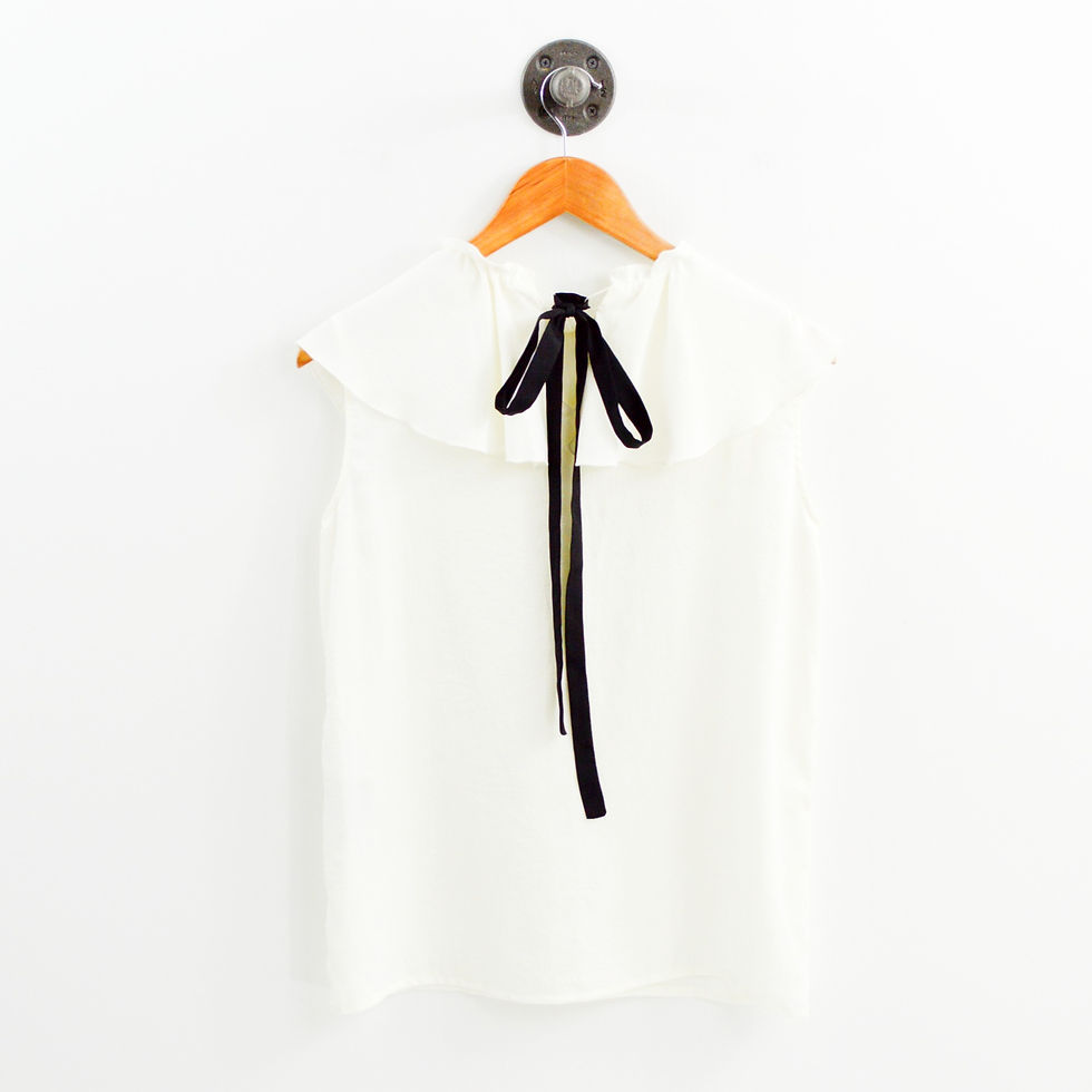 Thumbnail: Maje Bow Back Blouse #135-187