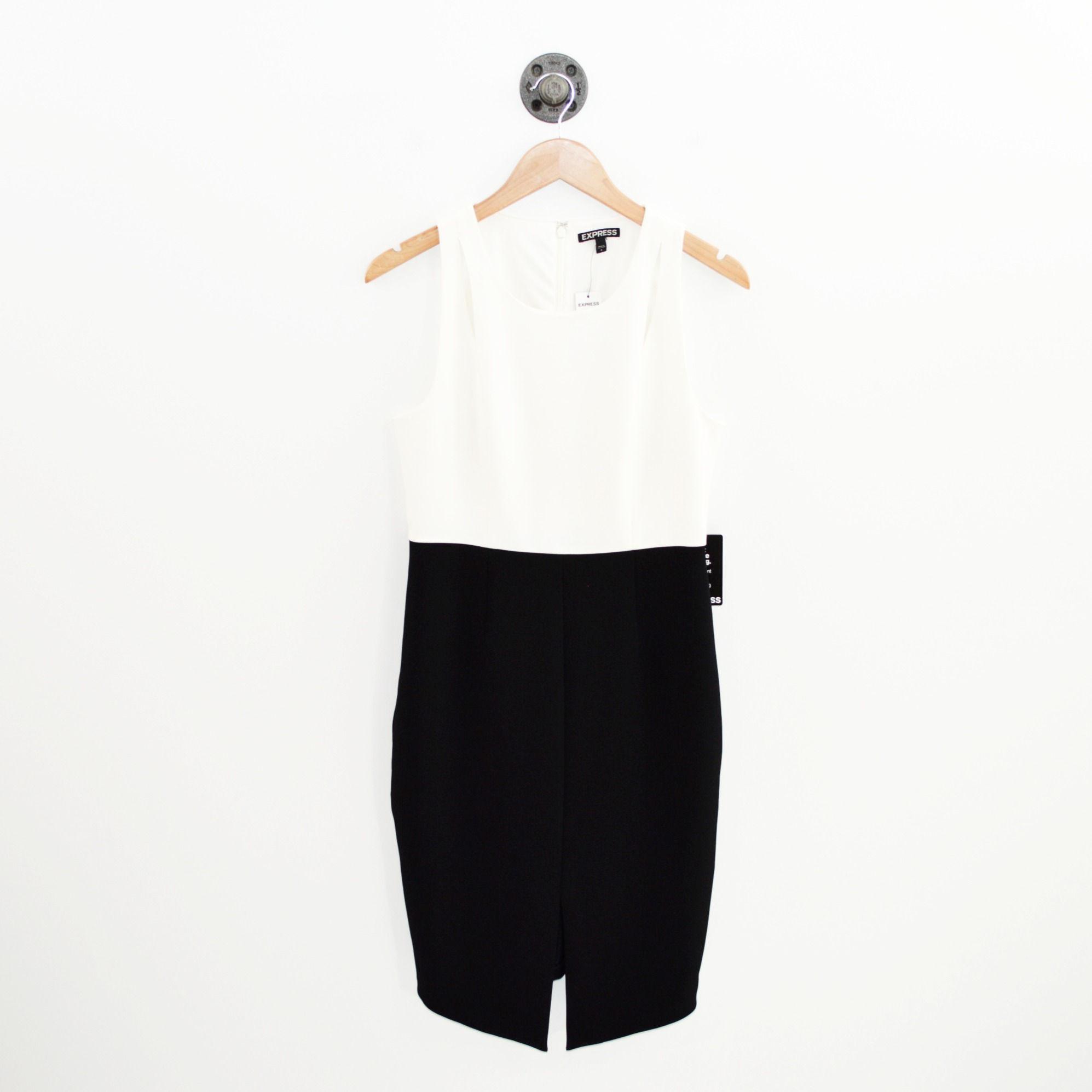 Express Color Block Fitted Dress #107-4