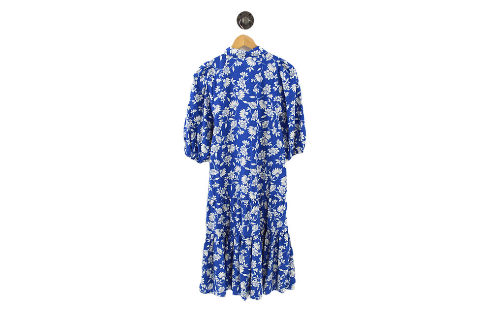 Thumbnail: Zara floral print maxi dress #220-62