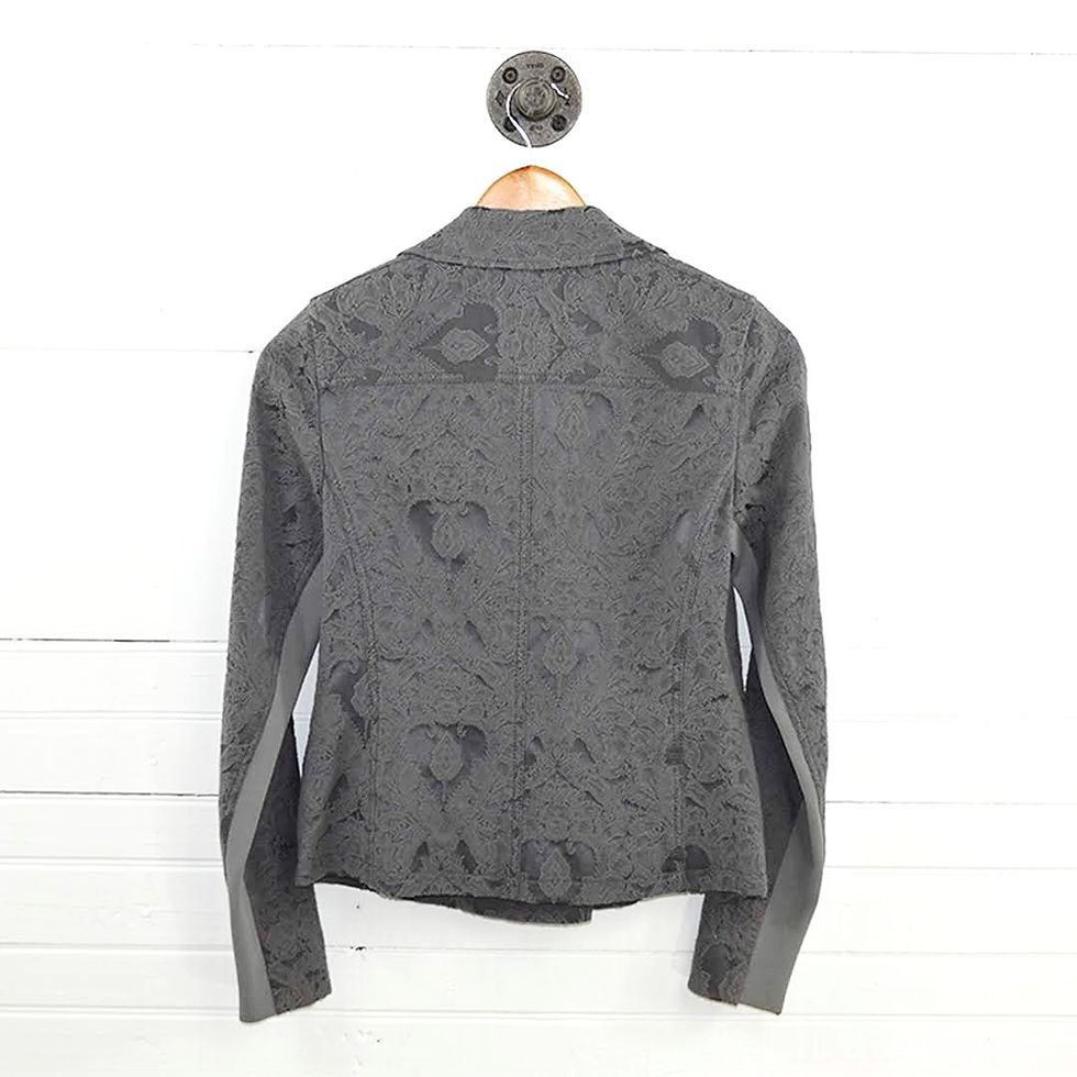 Thumbnail: Rebecca Taylor Jacquard Moto Jacket #186-96