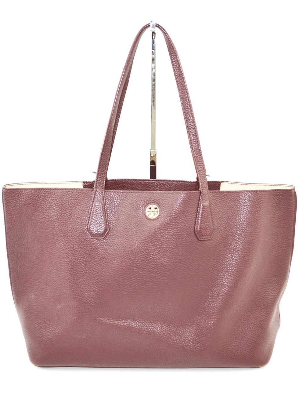Thumbnail: Tory Burch Perry Leather Tote Bag #203-8