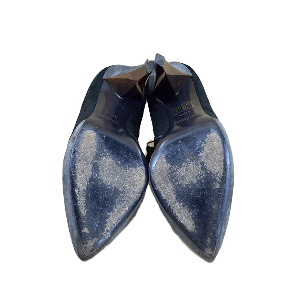 Thumbnail: Miu Miu Suede Booties #159-51