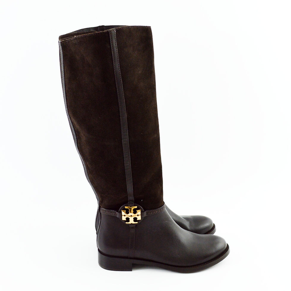 Thumbnail: Tory Burch Suede Riding Boot #202-47
