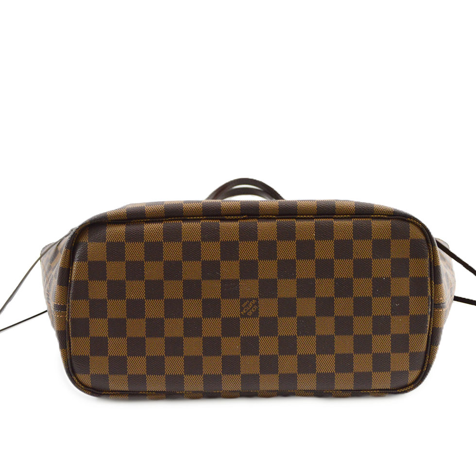 Thumbnail: Louis Vuitton MM Damier Ebene Neverfull tote bag #220-2
