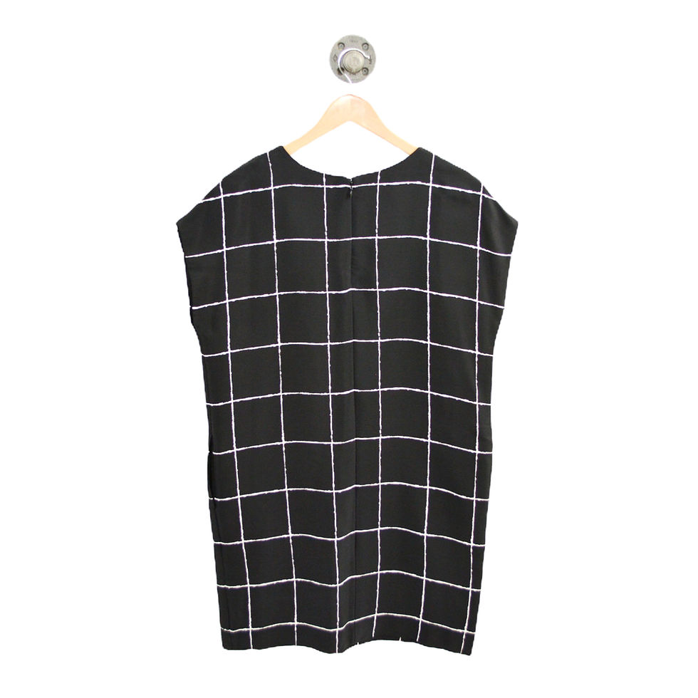 Thumbnail: VINCE. Silk Print Dress #123-361