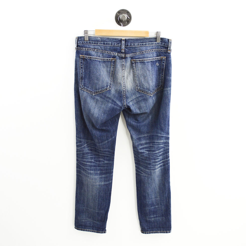 Thumbnail: Rag & Bone Distressed 'Boyfriend' Jean #126-156