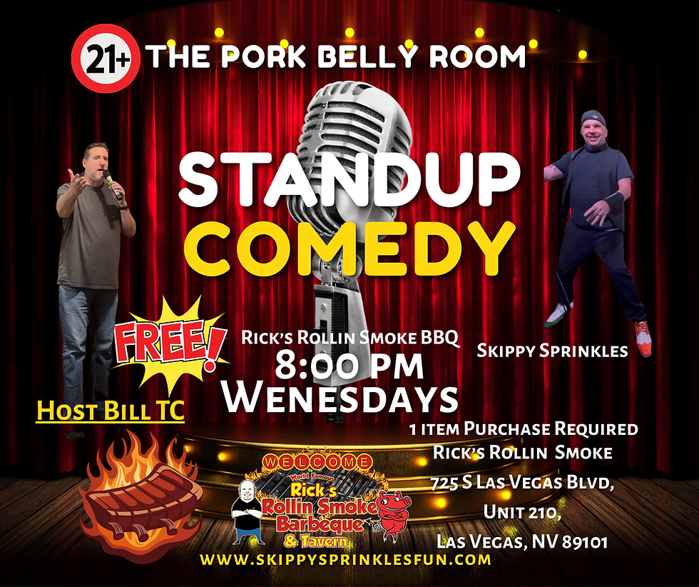 Pork Belly Room comedy Showcase
