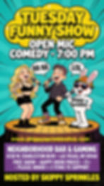 10 Min Tuesdays Comedy Showcase & Open Mic