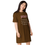 Thumbnail: The P31 FIT Oversized Message Tee in Chocolate