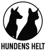 Hundens Helt logo med to hunder i en sirkel