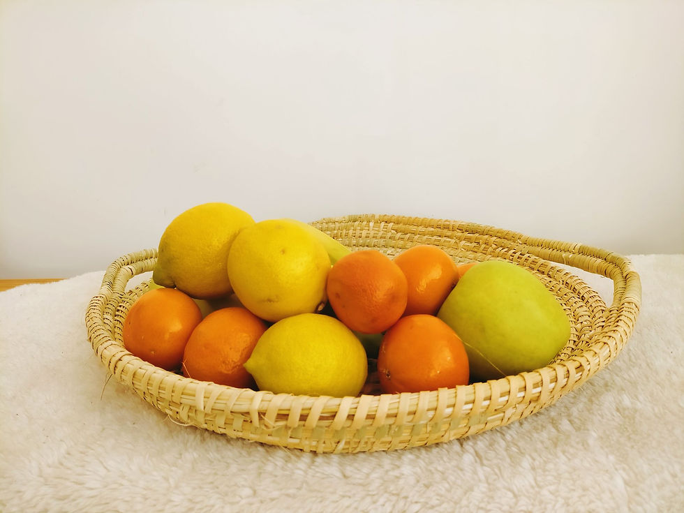 Miniature : corbeille osier