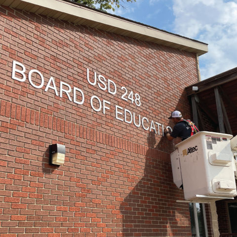 USD 248 Building Letters