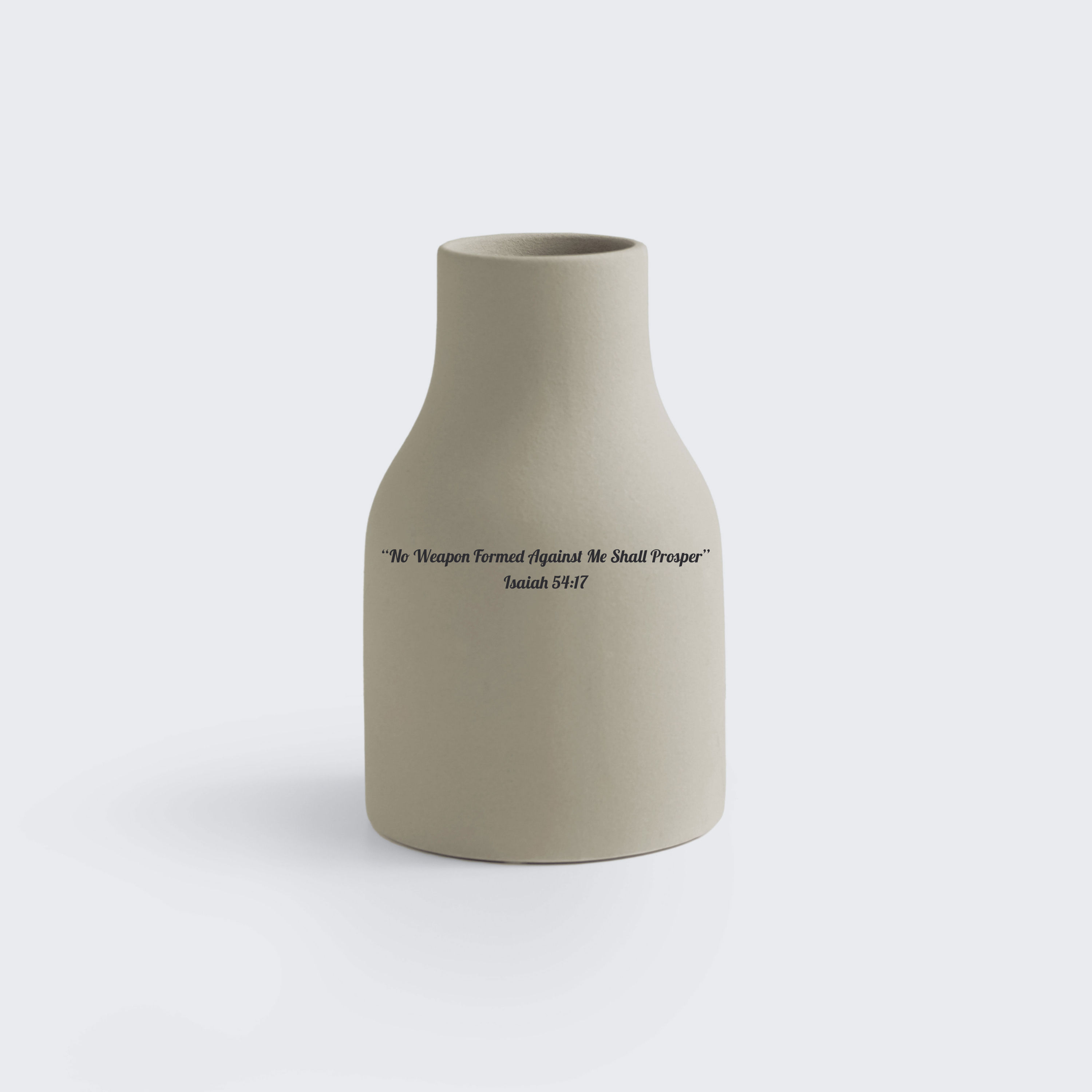 Inspirational Biblical Vase