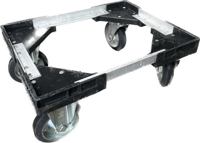 サムネイル： 折りたたみコンテナ用台車