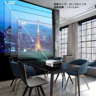 ELEPHAS プロジェクター LED (3500ﾙｰﾒﾝ） | 福岡レンタルサービス