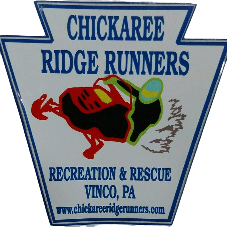 Chickaree Ridge Runners Recreation & Rescue logo, Vinco, PA