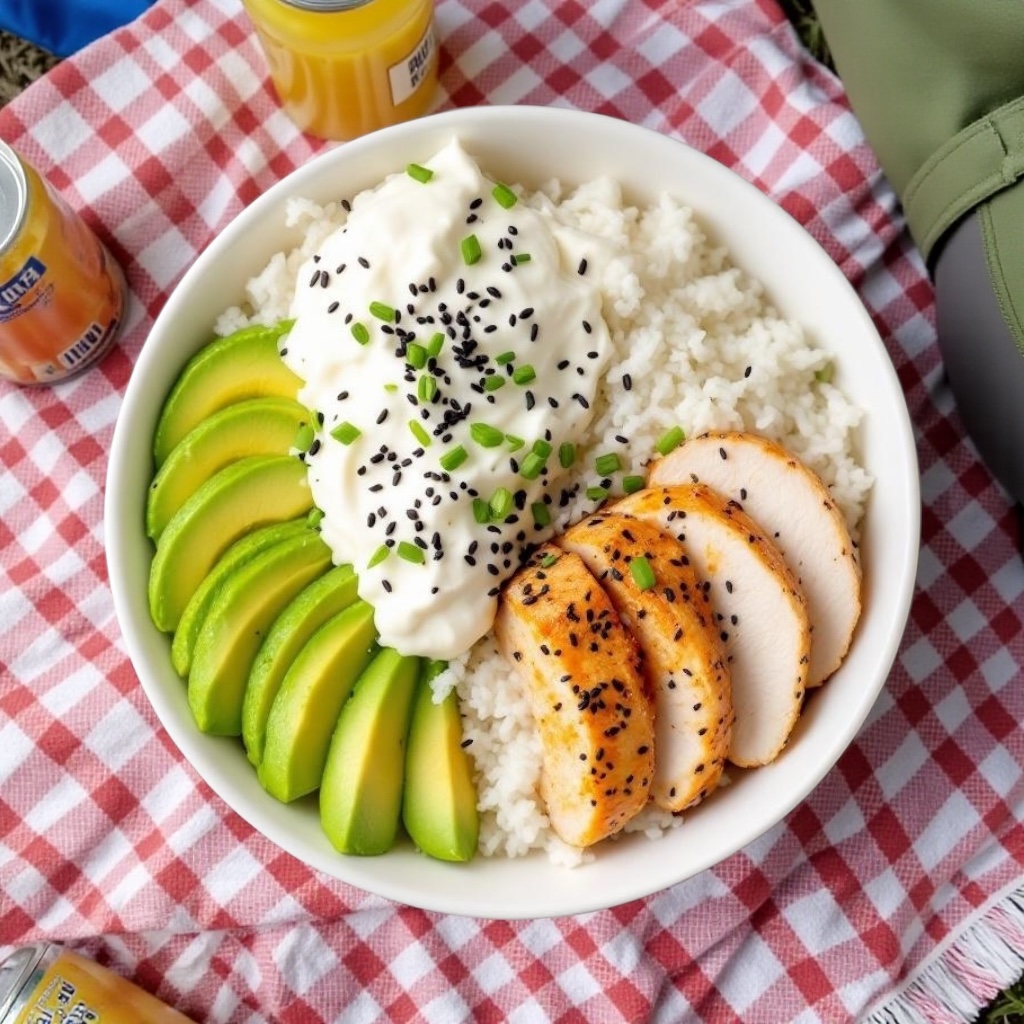 Arranged Food and Objects