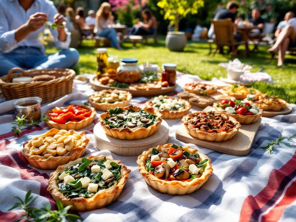 Arranged Food and Objects
