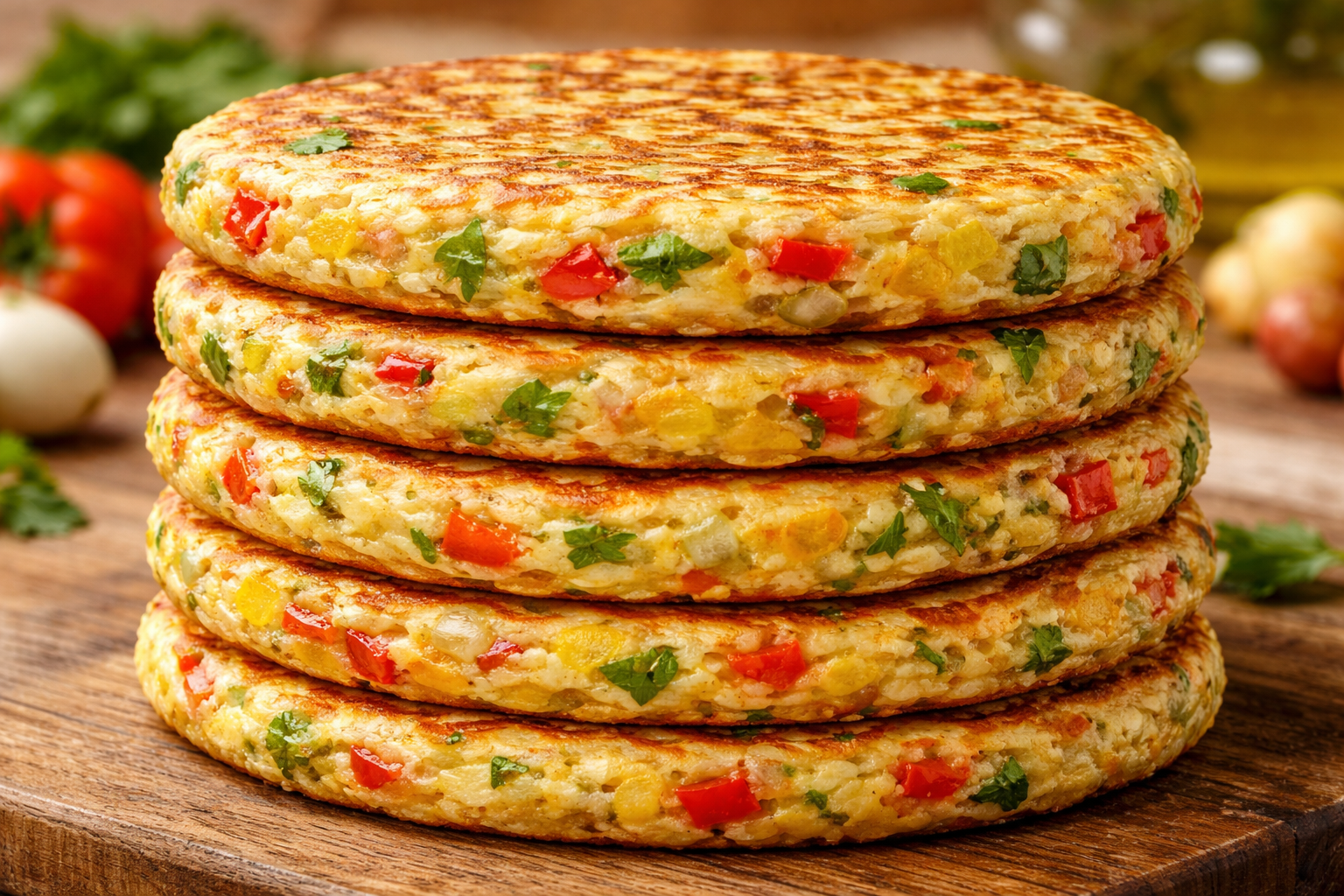 Arranged Food and Objects