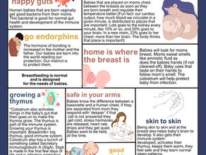 10 things about… newborns and breastfeeding