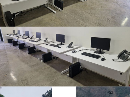 📍 On the road with our Office Furniture & IT Team! Film Scene Setup!