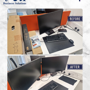 🖥️✨ Another Clean & Tidy IT Setup Completed! 🔧