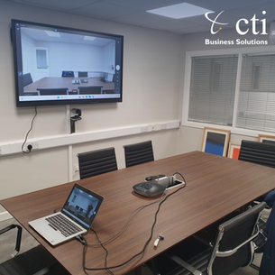 🏢🖥️ Boardroom Furniture, Interactive Screen & Webcam Installation 🏢🖥️