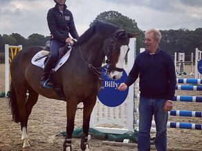 Paige Wilde - My lesson with William at the Billy Stud!