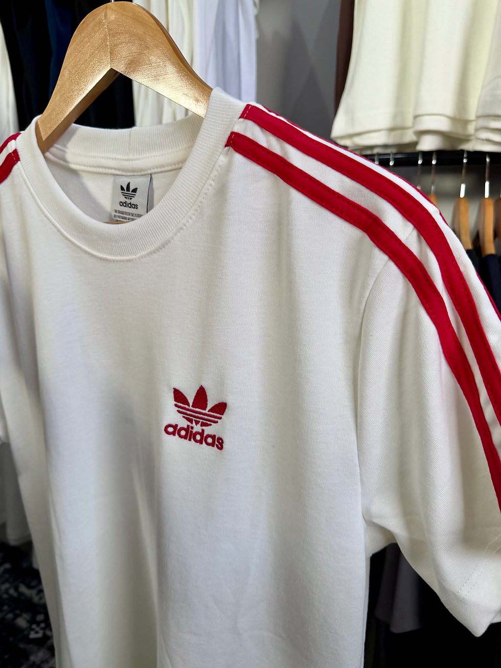 Miniatura: Adidas Off white c/ Vermelho  