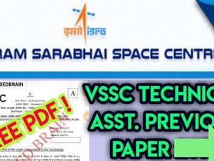 ISRO VSSC PREVIOUS YEAR PAPER 2016-C /vssc exam syllabus for technical assistant/ ISRO VSSC RECRUITMENT 2024/ ISRO VSSC EXAM DATE 2024 /vssc technical assistant mechanical previous year question paper