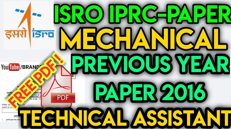 ISRO IPRC PREVIOUS YEAR PAPER PDF DOWNLOAD FREE 2016,ISRO iprc TECHNICAL ASSISTANT mechanical PREVIOUS YEAR PAPER 2016, ISRO iprc TECHNICAL ASSISTANT mechanical PAPER,iprc ta mechanical previous question papers,iprc ta mechanical previous question paper 2016,iprc ta mechanical previous year question paper pdf download free, iprc ta mechanical previous question paper free download pdf,iprc ta previous year paper,iprc ta previous year paper 2016,iprc ta previous year paper download,iprc ta previous year paper download pdf 2016,iprc ta previous year papers with answers,iprc ta previous year papers answer key,iprc ta mechanical previous year papers,isro iprc ta mechanical previous year question paper,isro iprc ta mechanical previous year paper pdf download,isro iprc ta mechanical previous year paper 2016, IPRC TA MECH. 2016...CLICK HERE ISRO iprc TECHNICAL ASSISTANT mechanical PAPER 2024 / ISRO iprc TECHNICAL ASSISTANT mechanical PAPER DOWNLOADV2024 isro iprc isro iprc careers isro iprc result 2024 isro iprc answer key isro iprc exam result 2024 isro iprc cut off 2024 isro iprc technical assistant previous year question paper isro iprc technical assistant result 2025 isro iprc technical assistant salary isro iprc technical assistant syllabus isro iprc technical assistant notification isro iprc technical assistant isro iprc technical assistant exam date 2025 isro iprc technician b syllabus isro iprc technician b fitter syllabus isro iprc technician b fitter syllabus 2025 YOUTUBE