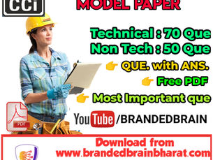 CCI ARTISAN TRAINEE welder PREVIOUS YEAR QUESTION PAPERS 2024 /CCI artisan trainee welder model papers 2025/ccl welder syllabus /ccl welder salary/cci recruitment/ccl welder result 2025/#BRANDED_BRAIN
