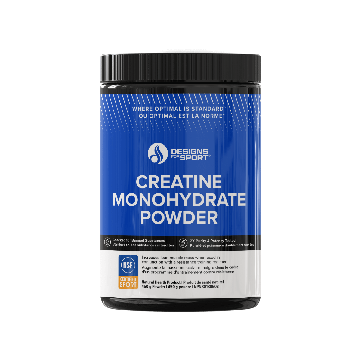 Creatine Monohydrate - Design for Sport