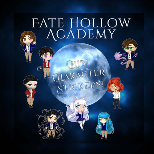 Fate Hollow Academy Chibi Stickers | Lyrawinters