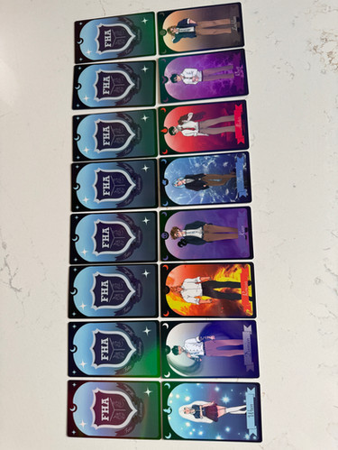 Fate Hollow Academy Character Cards | Lyrawinters